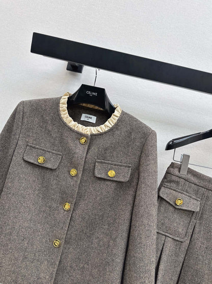 Ce1i NEW French elegant suit