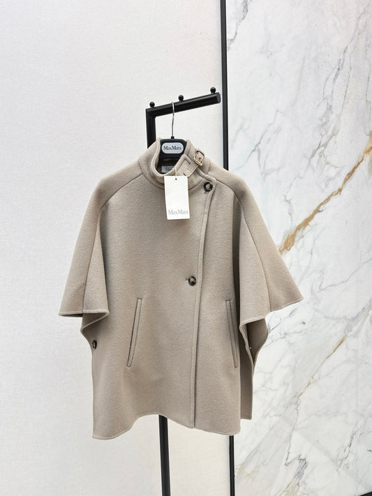 Max NEW woolen cape coat