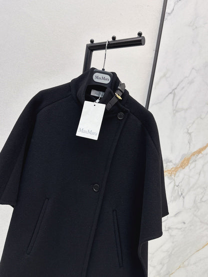 Max NEW woolen cape coat