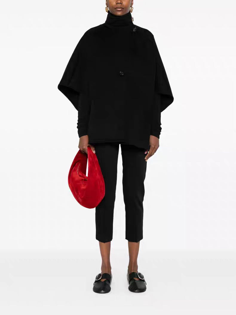 Max NEW woolen cape coat