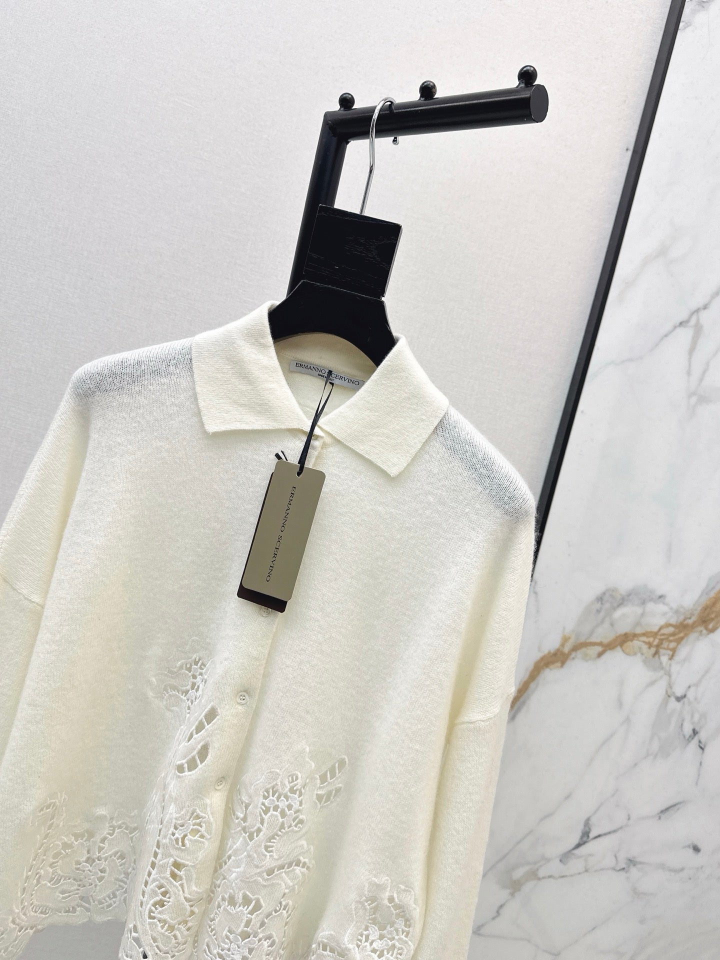 ES NEW cashmere cardigan