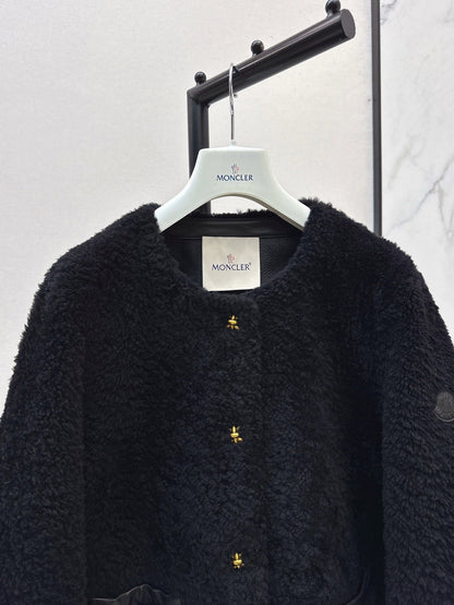 Monc NEW fur down jacket