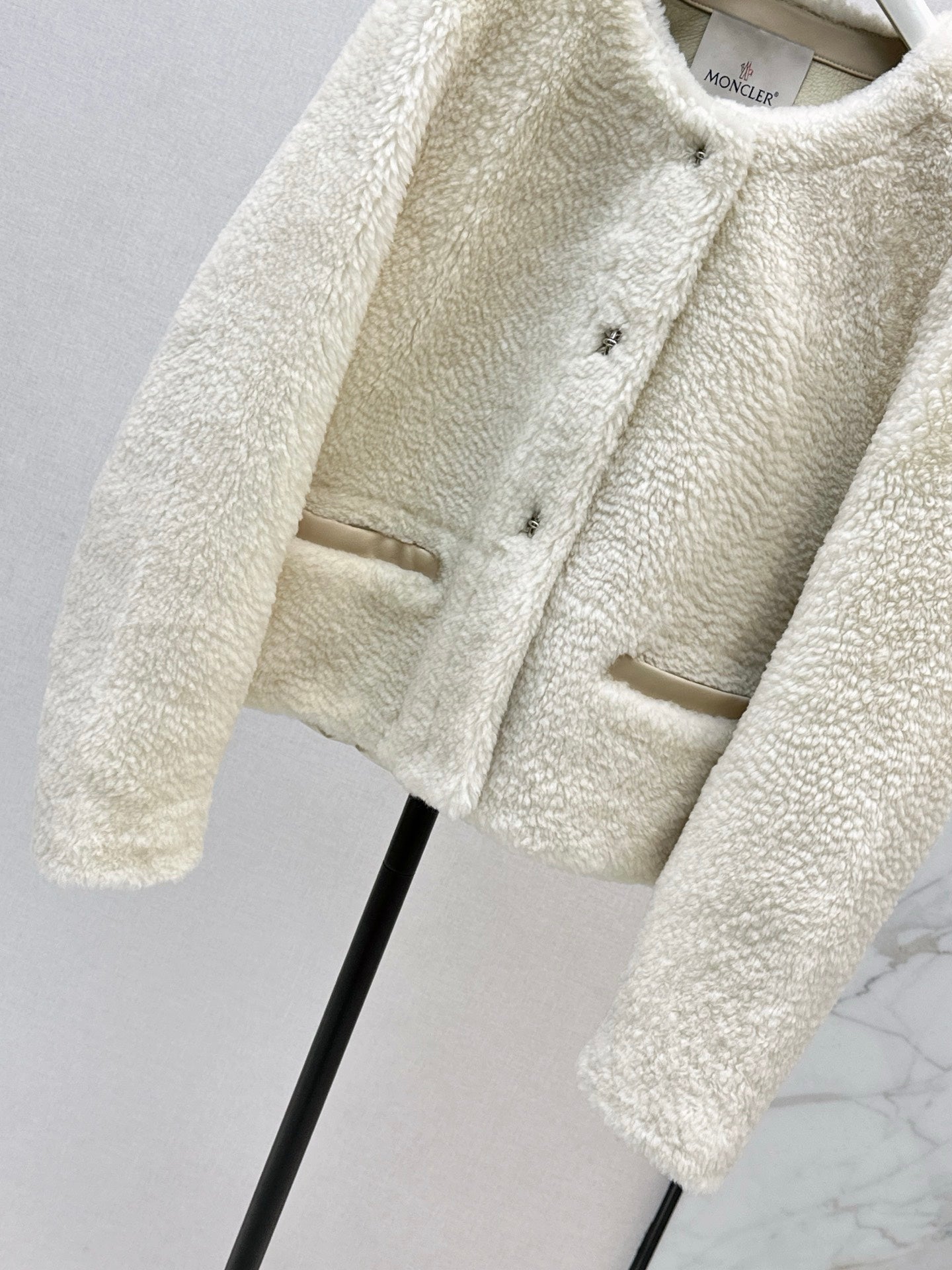 Monc NEW fur down jacket