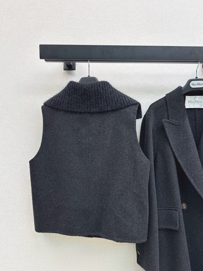 Max NEW Wool coat and vest set