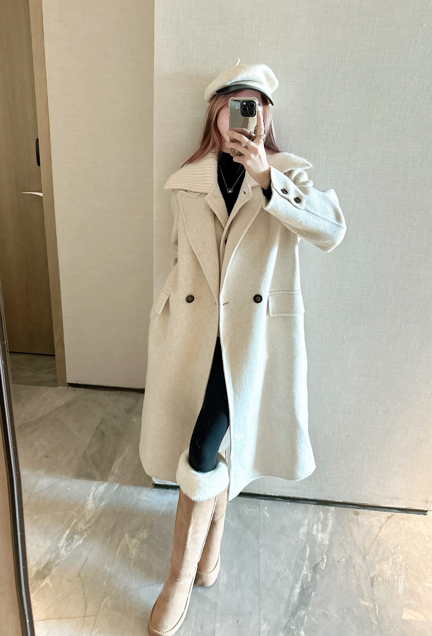 Max NEW Wool coat and vest set