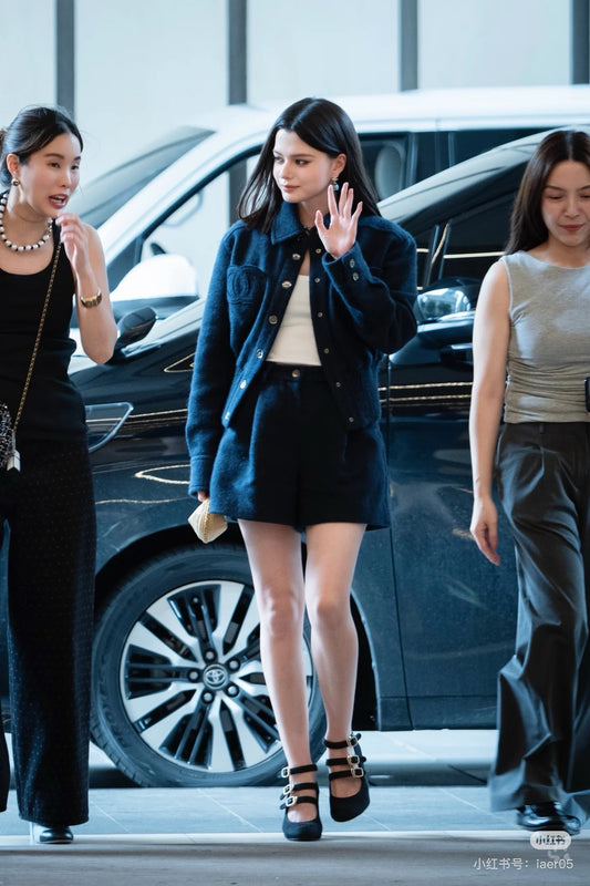 Chan NEW woolen shorts