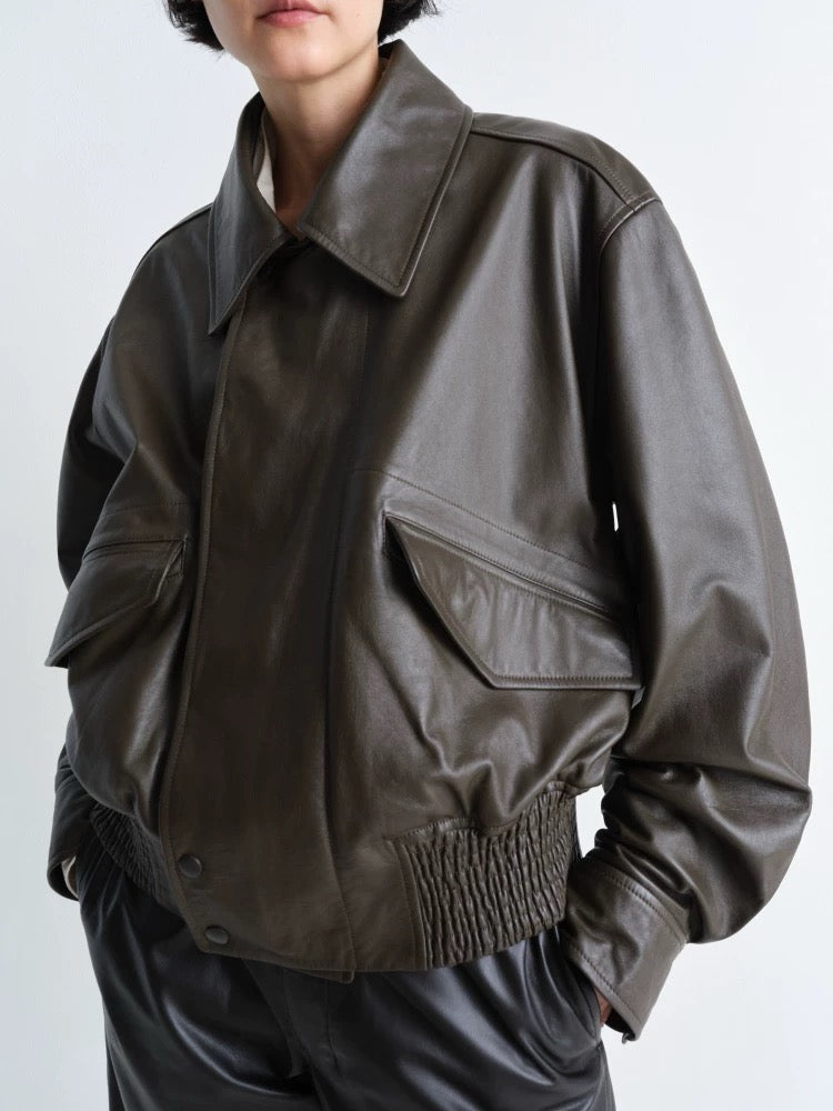 Lm NEW genuine leather jacket