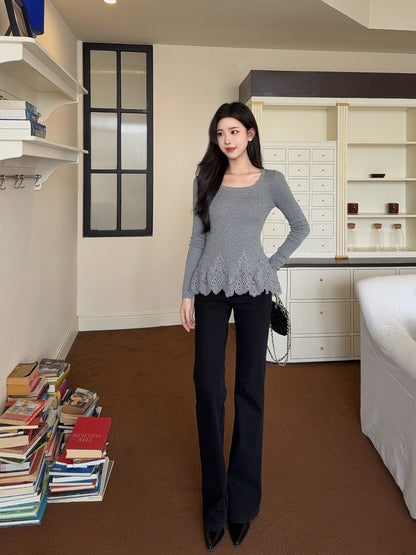 Es NEW Lace base shirt