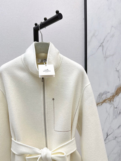 Herm NEW wool trench coat