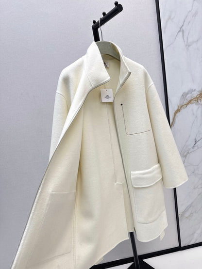 Herm NEW wool trench coat
