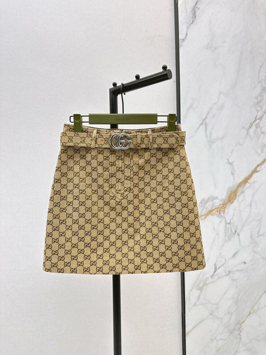 Guc NEW A-line short skirt