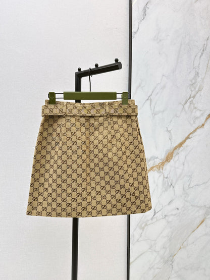 Guc NEW A-line short skirt