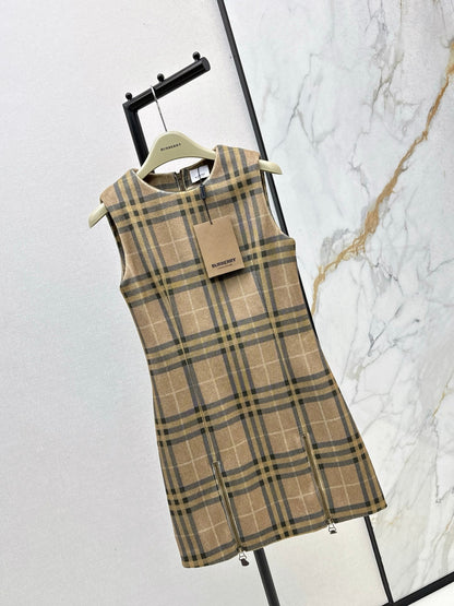 Bur NEW plaid dress