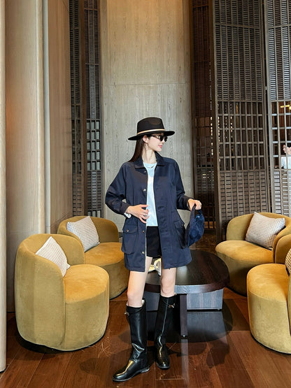 Loro NEW Drawstring trench coats