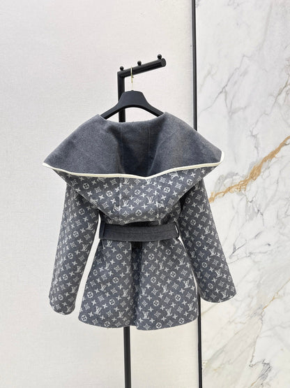 Louis NEW  wool hooded jacket