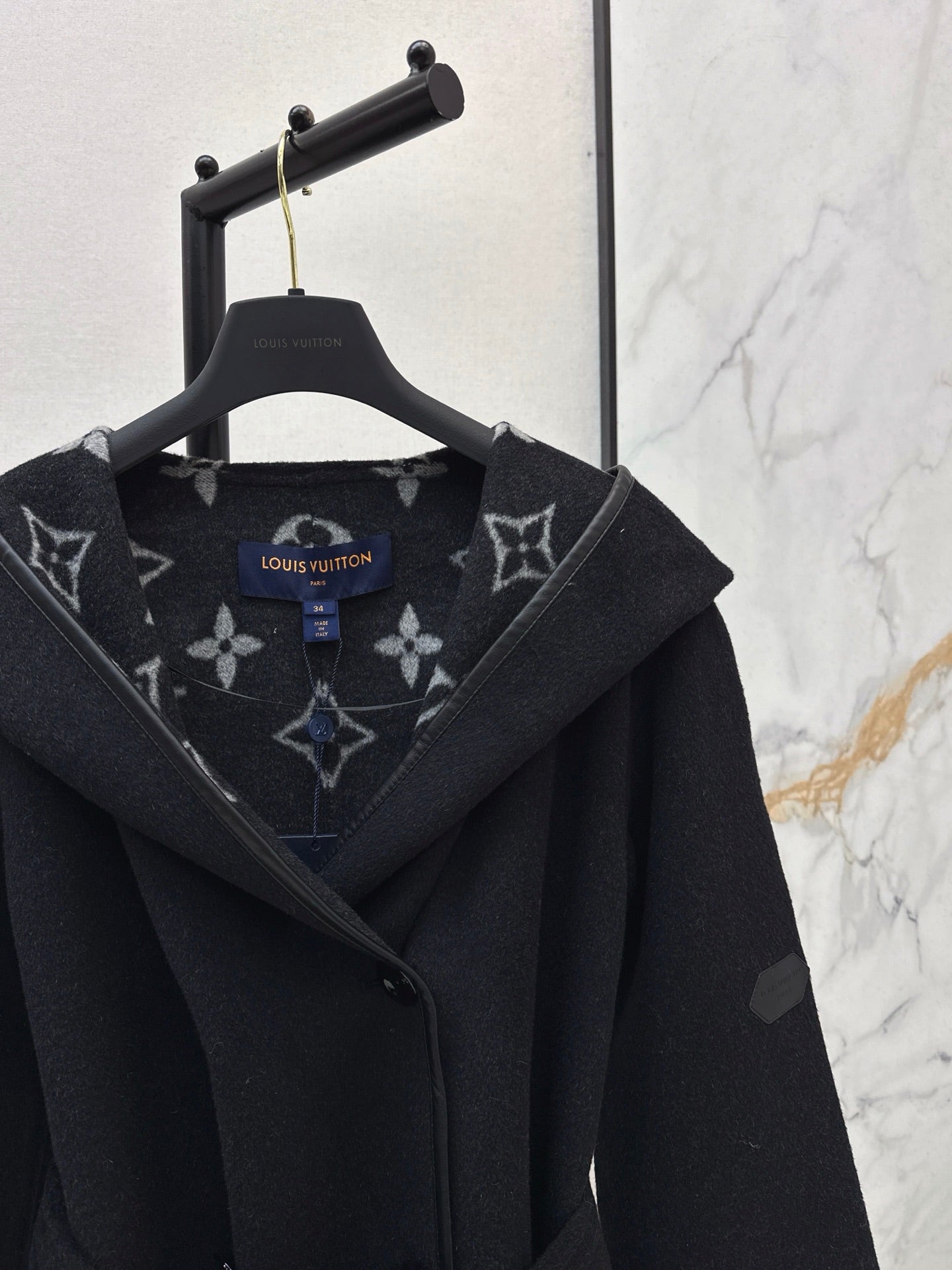 Louis NEW  wool hooded jacket