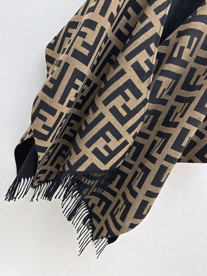 Brune NEW wool shawl