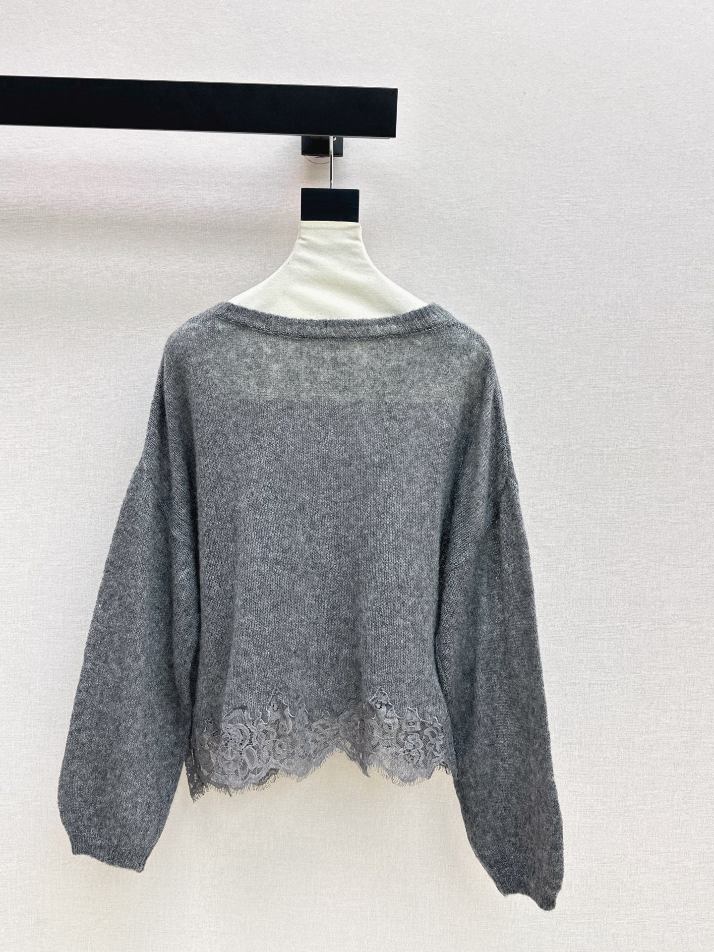 Es NEW Lace knitted sweater