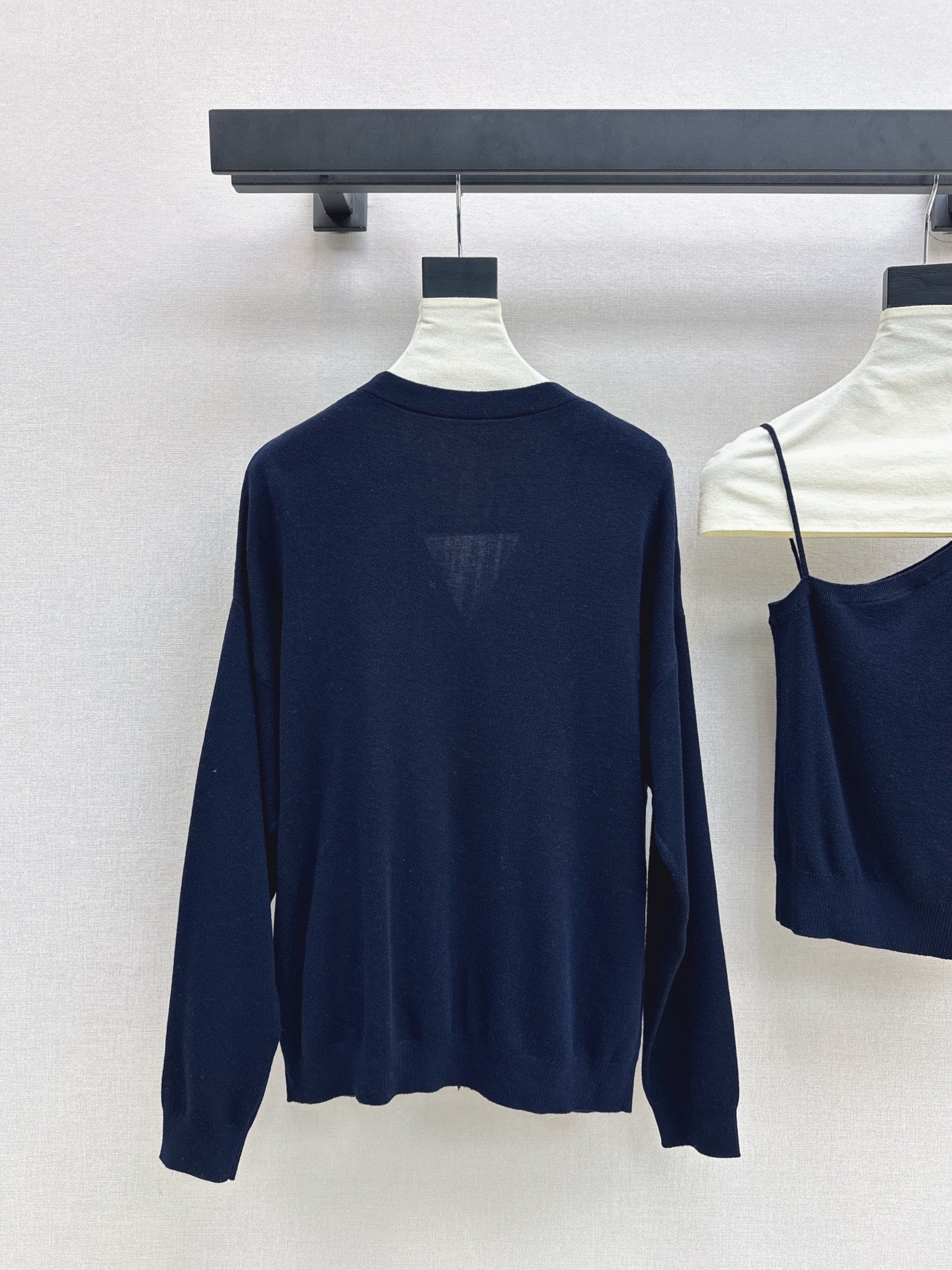 Miu NEW Knitted cardigan vest set