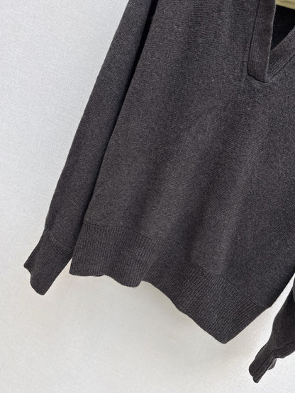 Max NEW lapel sweater