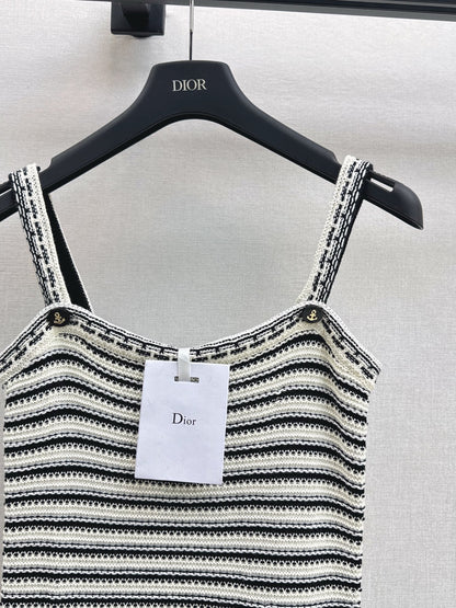 CD NEW Knitted suspender dress