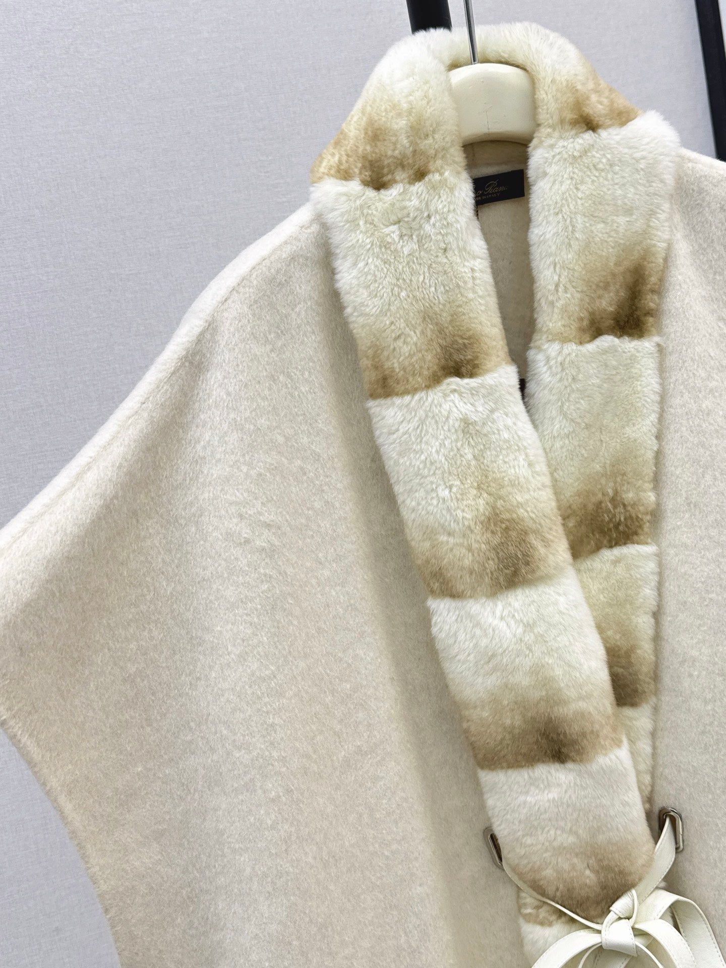 Loro NEW woolen cape coat