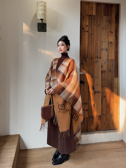 Guc NEW Wool cloak shawl