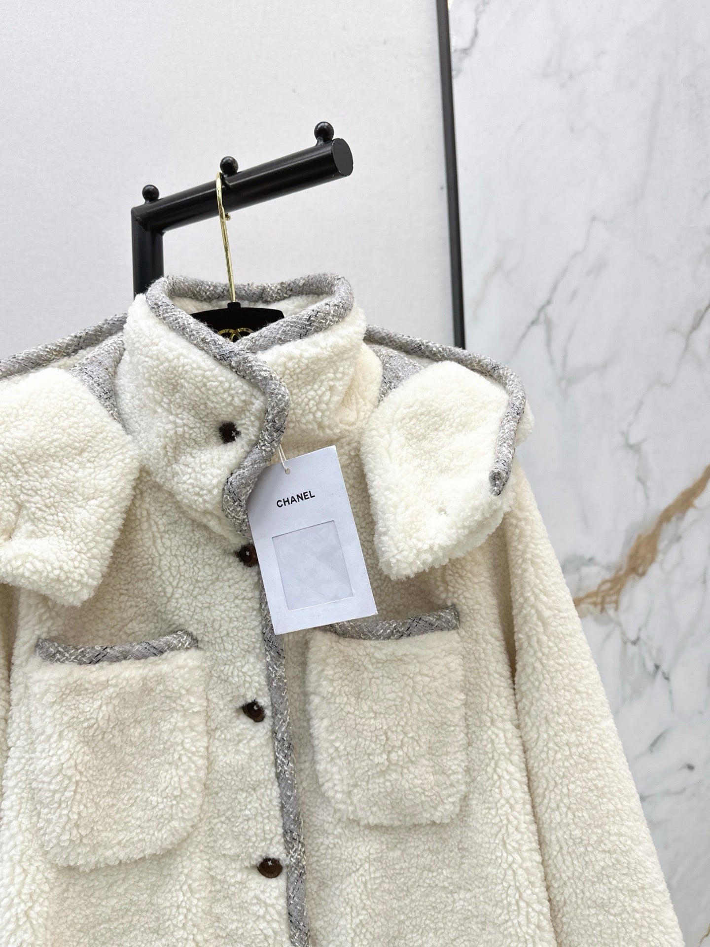 Chan NEW plush jacket