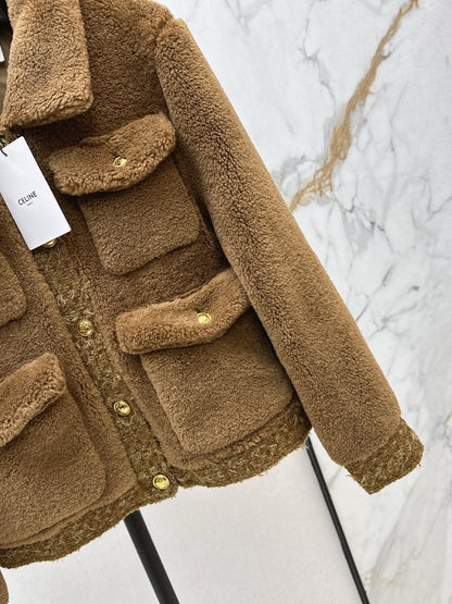 Ce1i NEW plush jacket