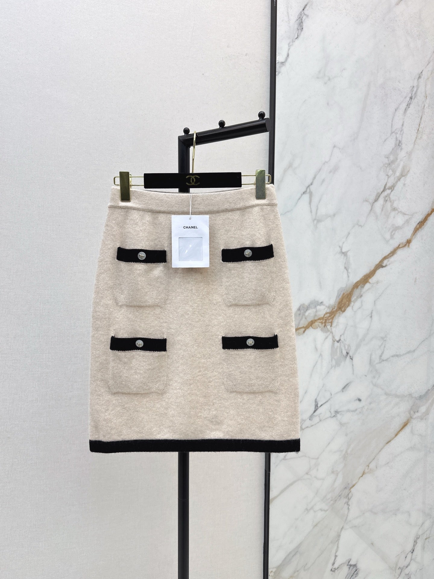 Chan NEW color-block skirt