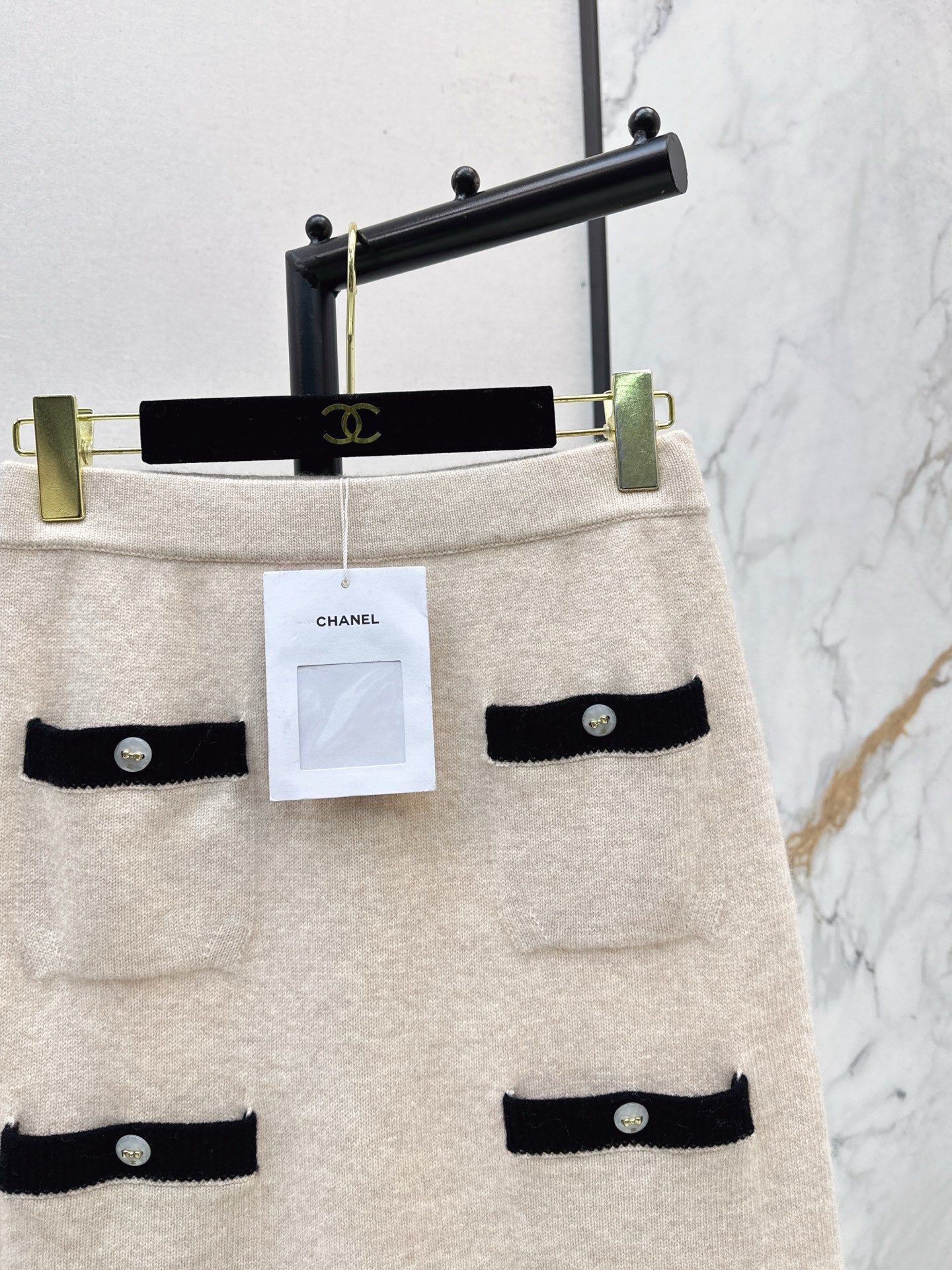 Chan NEW color-block skirt