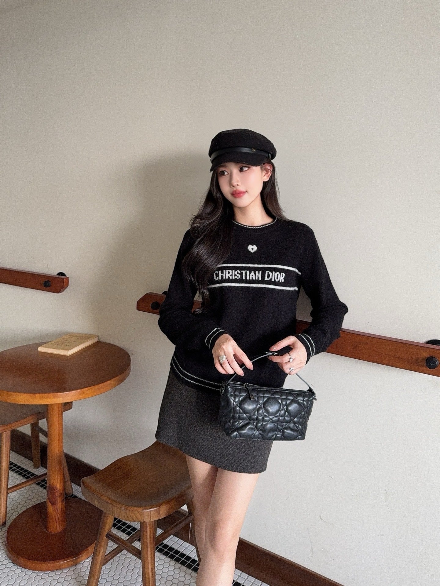 CD NEW embroidered sweater