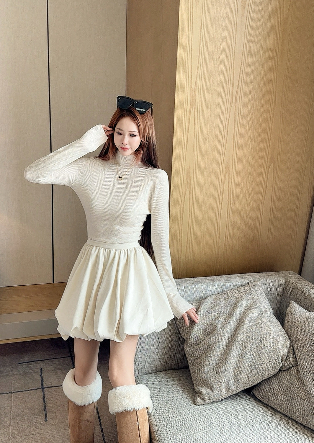 Loro NEW Turtleneck bottoming shirt