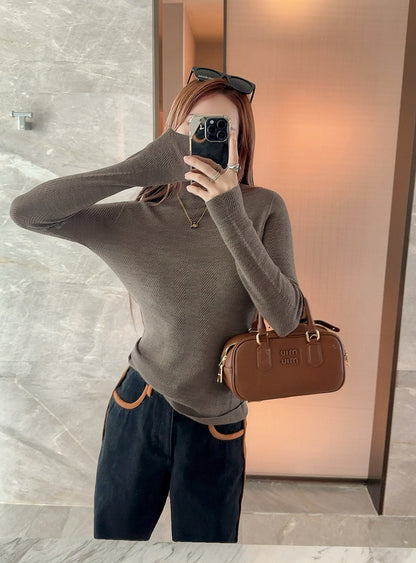 Loro NEW Turtleneck bottoming shirt