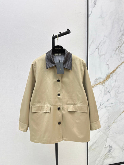 Bott NEW woven leather jacket