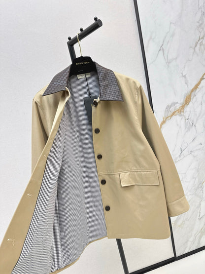 Bott NEW woven leather jacket