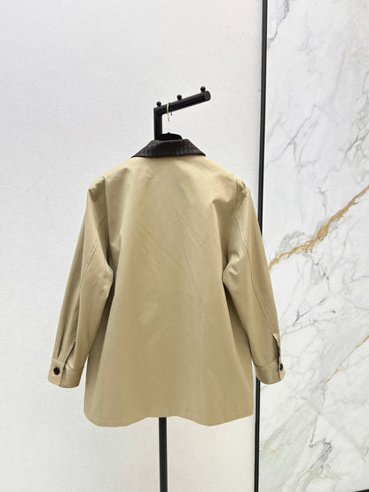 Bott NEW woven leather jacket