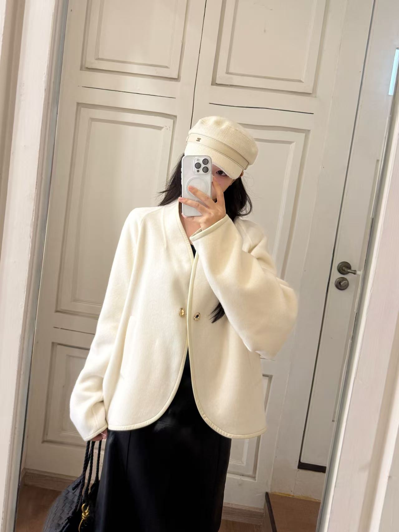 Louis NEW Woolen cape coat