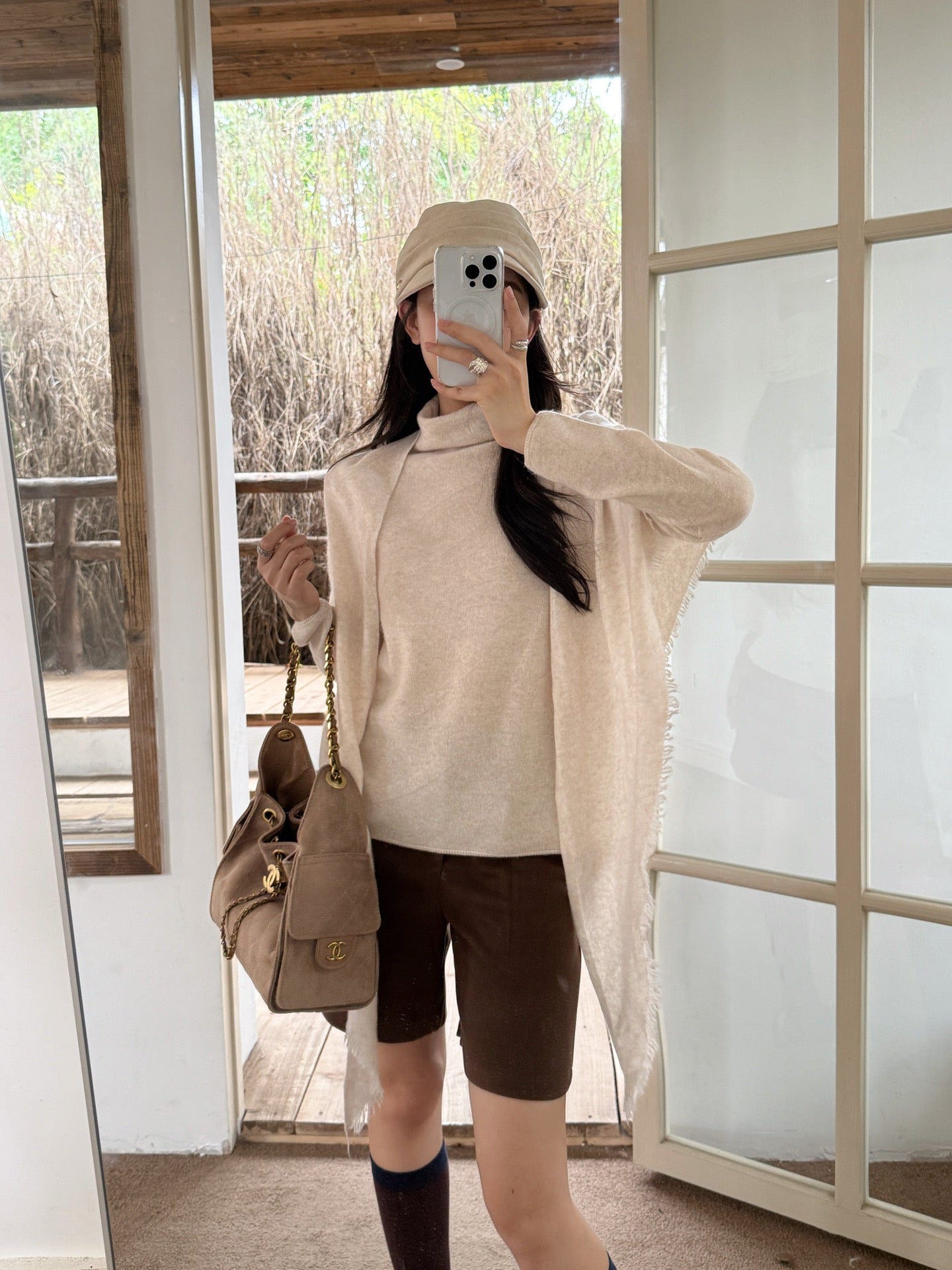 Loro NEW Cashmere sweater and shawl set