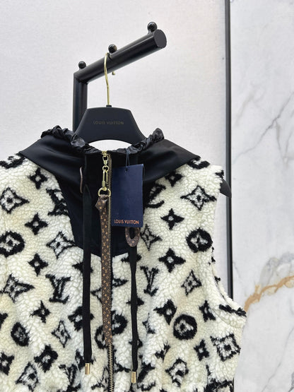 Louis NEW Plush hooded vest