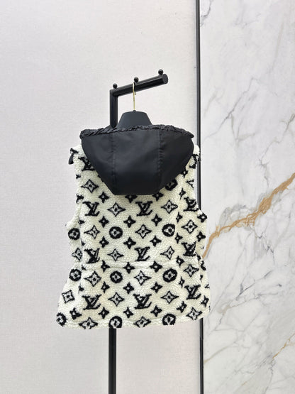 Louis NEW Plush hooded vest