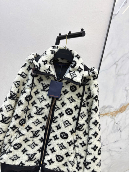 Louis NEW Plush hooded jacket