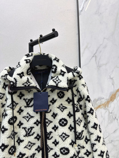 Louis NEW Plush hooded jacket