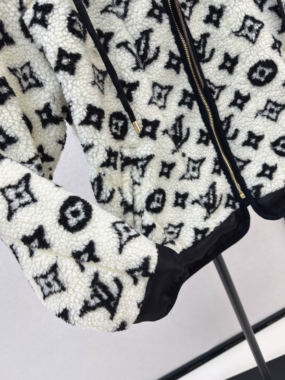 Louis NEW Plush hooded jacket