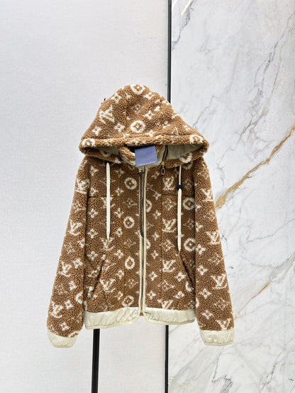Louis NEW Plush hooded jacket