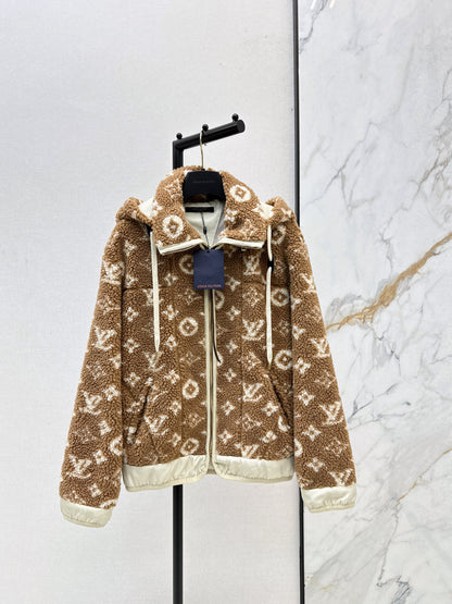 Louis NEW Plush hooded jacket