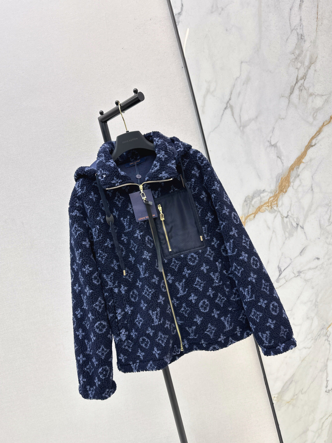 Louis NEW Plush hooded jacket