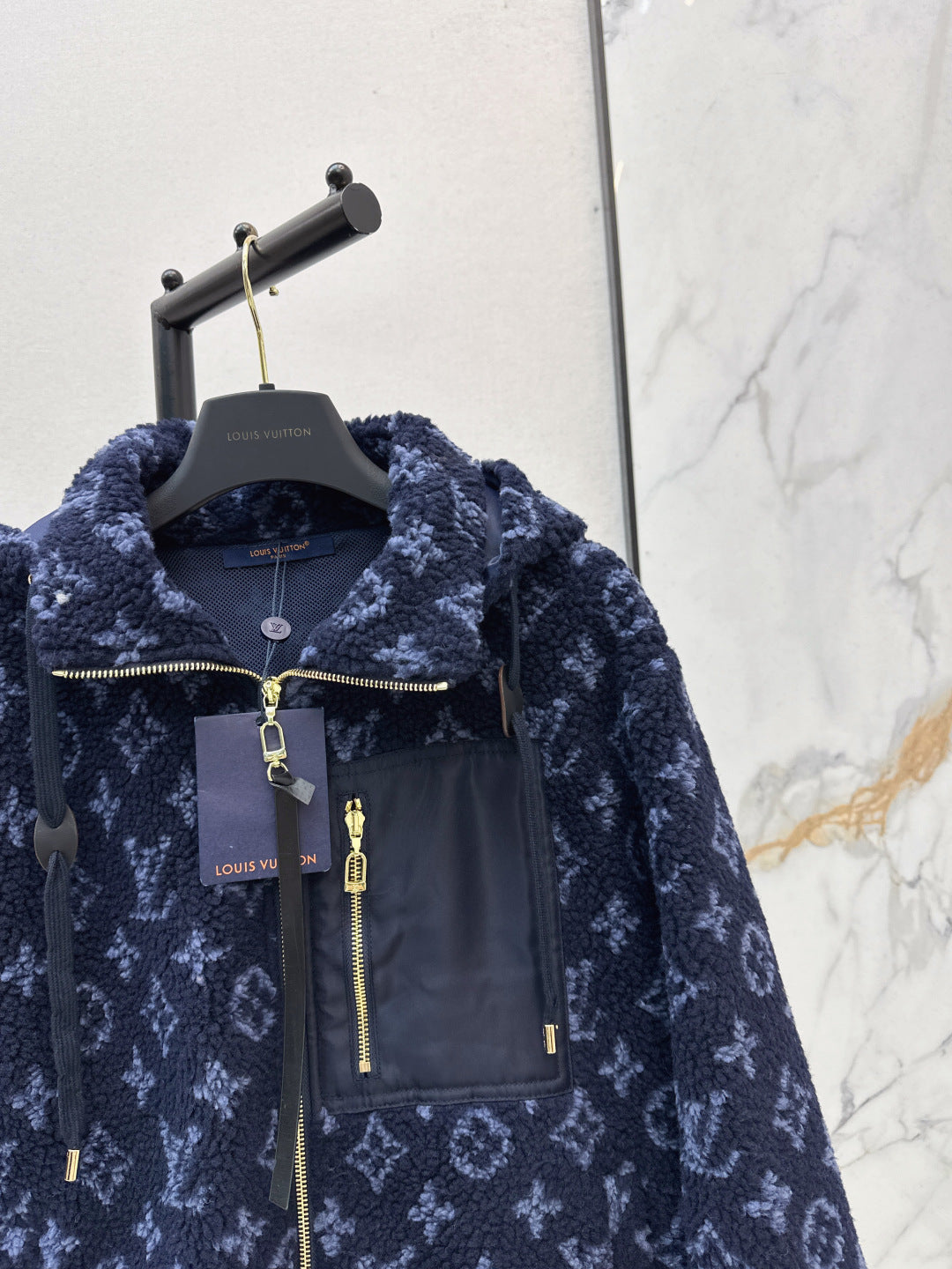 Louis NEW Plush hooded jacket