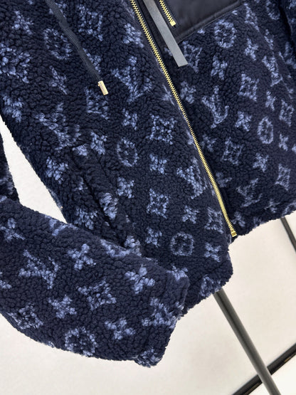 Louis NEW Plush hooded jacket