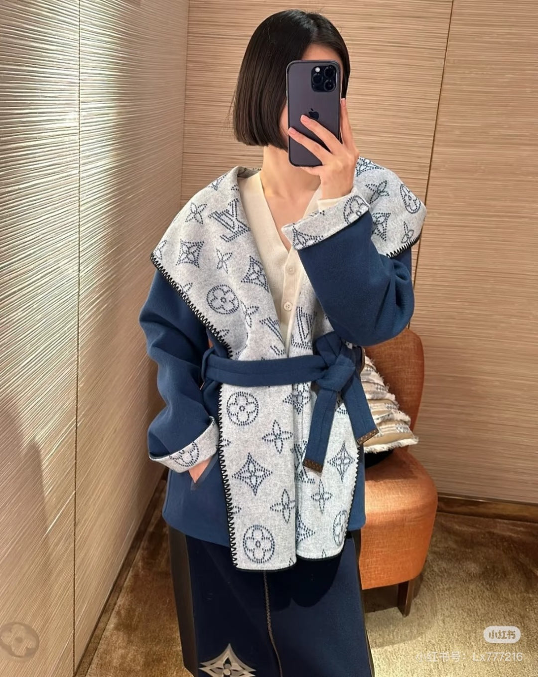 Louis NEW Reversible wool coat